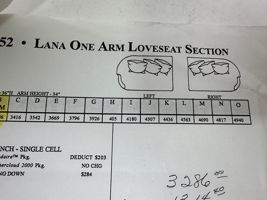 Stunning Marge Carson Upholstered 2-Piece Sofa 120'W X 43'D X 36'H [Photo 12]