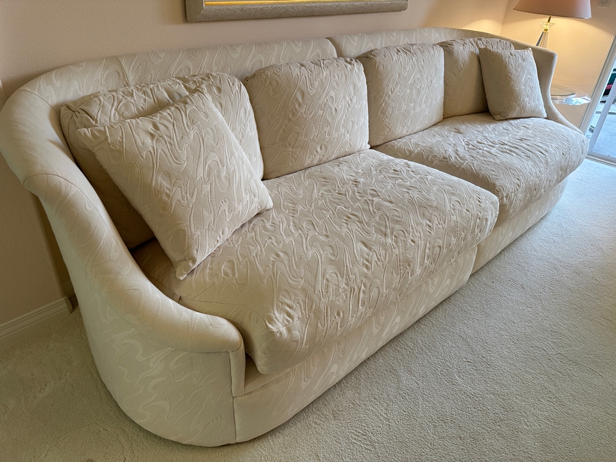 Stunning Marge Carson Upholstered 2-Piece Sofa 120'W X 43'D X 36'H [Photo 3]