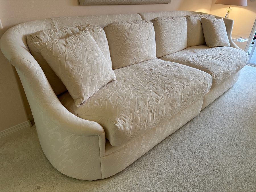 Stunning Marge Carson Upholstered 2-Piece Sofa 120'W X 43'D X 36'H [Photo 2]