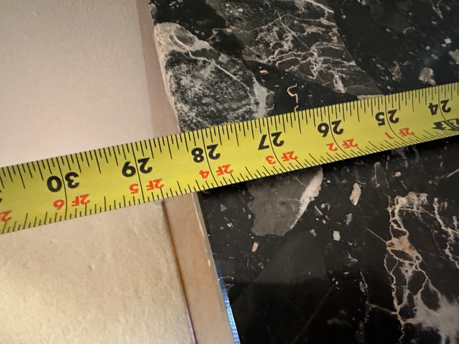 Stunning Italian Egyptian Revival Bronze Mounted Marble Top Walnut Commode 4-Drawer Dresser 28'W X 16'D X 30.5'H [Photo 8]