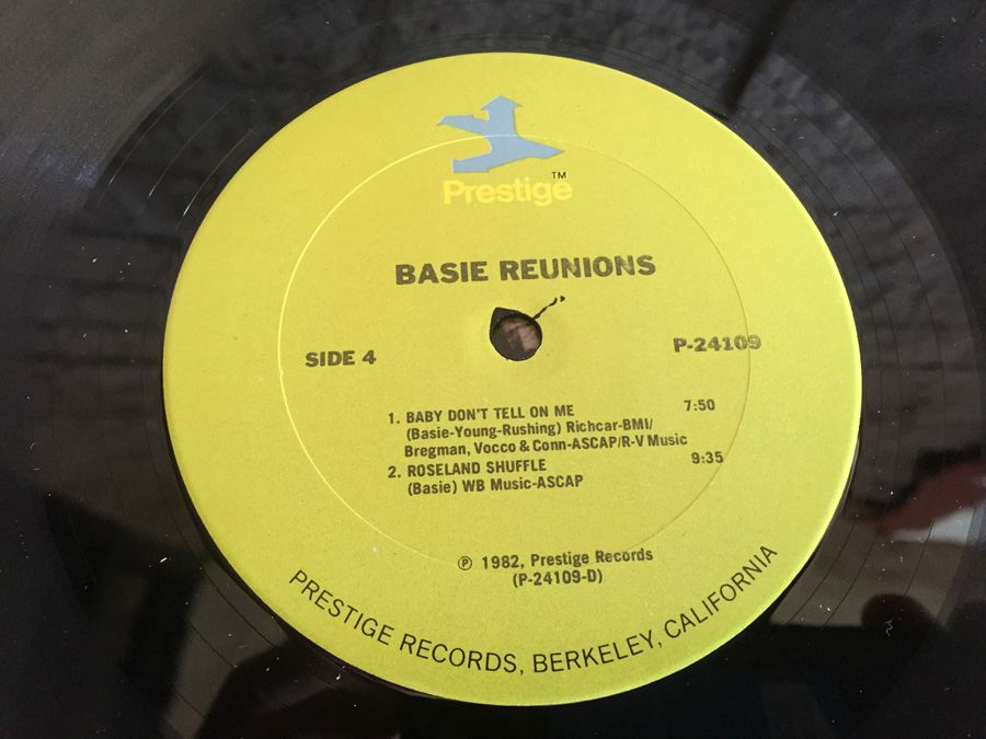 Paul Quinichette ‎- Basie Reunions - Prestige ‎- P-24109 - PROMO [Photo 13]