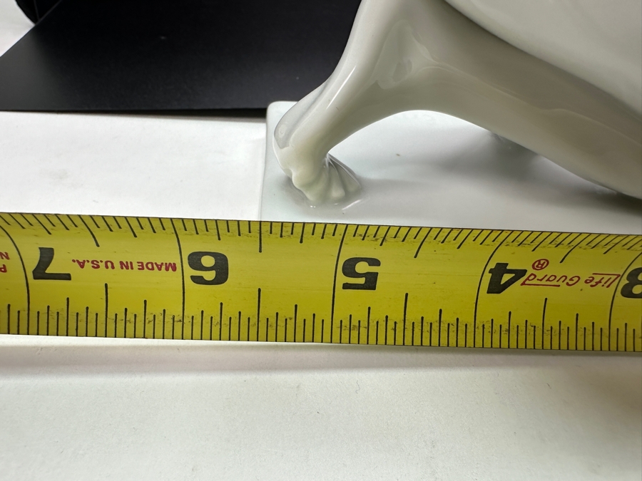 Vintage Rosenthal Porcelain Figurine Titled 'The Drinking Woman' Designed By Ernst Wenck 5.5'W X 3'D X 6.5'H [Photo 11]