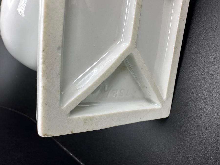 Vintage Rosenthal Porcelain Figurine Titled 'The Drinking Woman' Designed By Ernst Wenck 5.5'W X 3'D X 6.5'H [Photo 10]