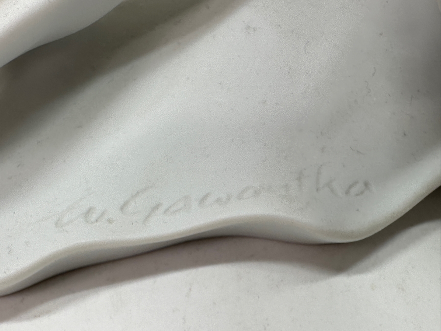 Kaiser Limited Edition Porcelain Figurine Titled 'Bottlenose Dolphins' By Artist Wolfgang Gawantka (One Of The Dolphin's Fins On The Backside Of The Sculpture Is Chipped) 18'W X 9'H Numbered 391 Of 4,500 [Photo 6]