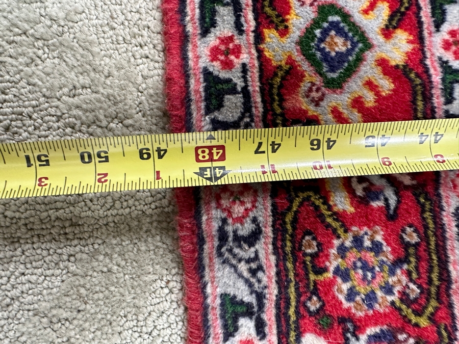 Just Added - Hand Knotted Wool Area Rug From Senneh, Iran 49' X 60' [Photo 6]