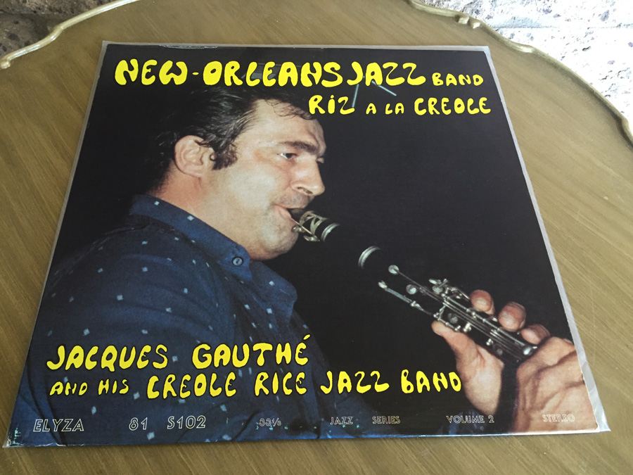 Jacques Gauthé And His Creole Rice Jazz Band ‎- Riz À La Creole [Photo 1]