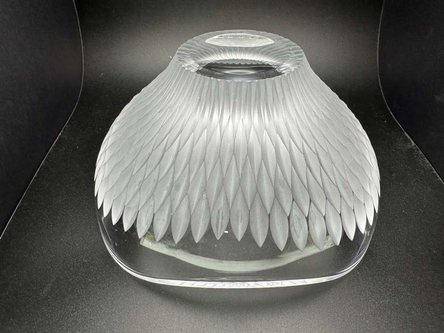 Just Added - Villeroy & Bach Flora Hand Cut Crystal 7' Bowl Made In Italy Retails $119 [Photo 5]
