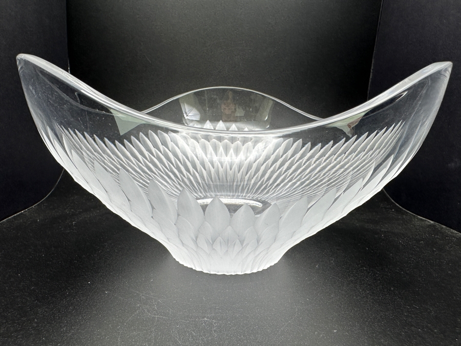 Just Added - Villeroy & Bach Flora Hand Cut Crystal 7' Bowl Made In Italy Retails $119 [Photo 2]