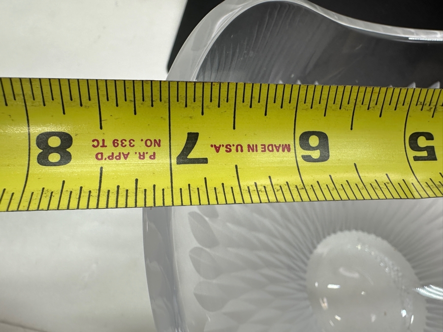 Just Added - Villeroy & Bach Flora Hand Cut Crystal 7' Bowl Made In Italy Retails $119 [Photo 6]