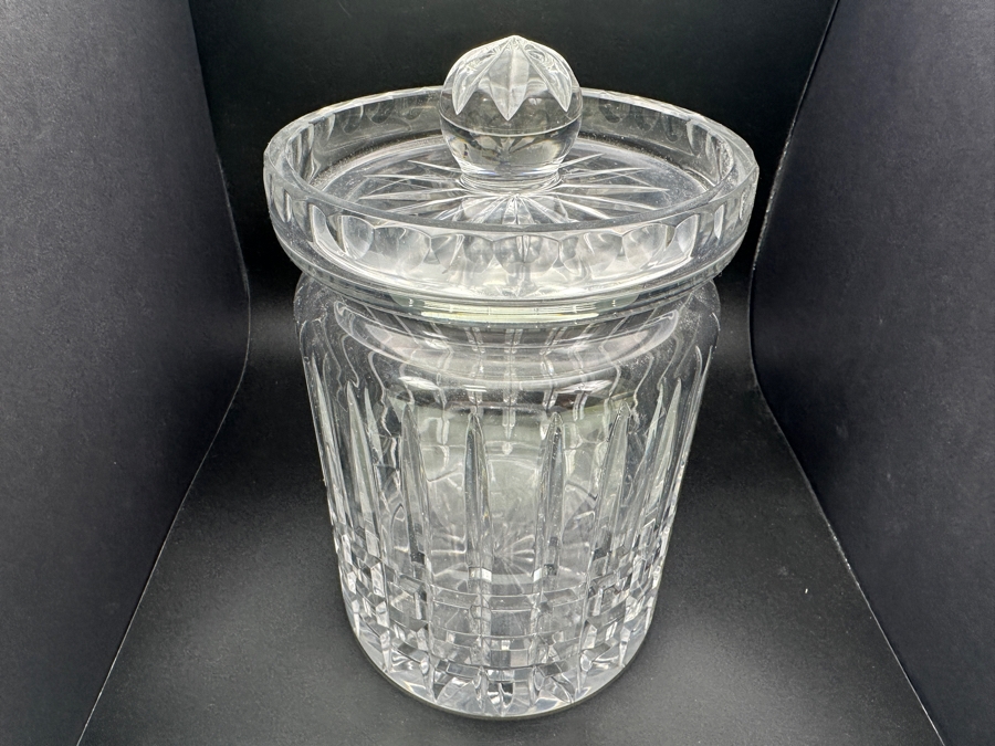 Just Added - Ceska Crystal Biscuit Jar 8'H [Photo 4]