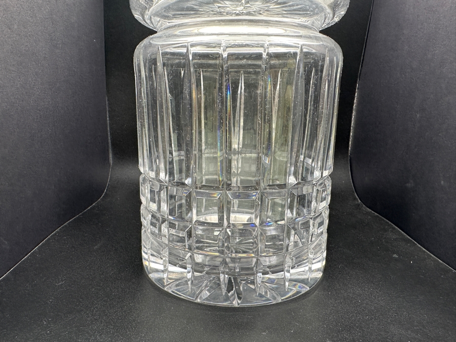 Just Added - Ceska Crystal Biscuit Jar 8'H [Photo 3]