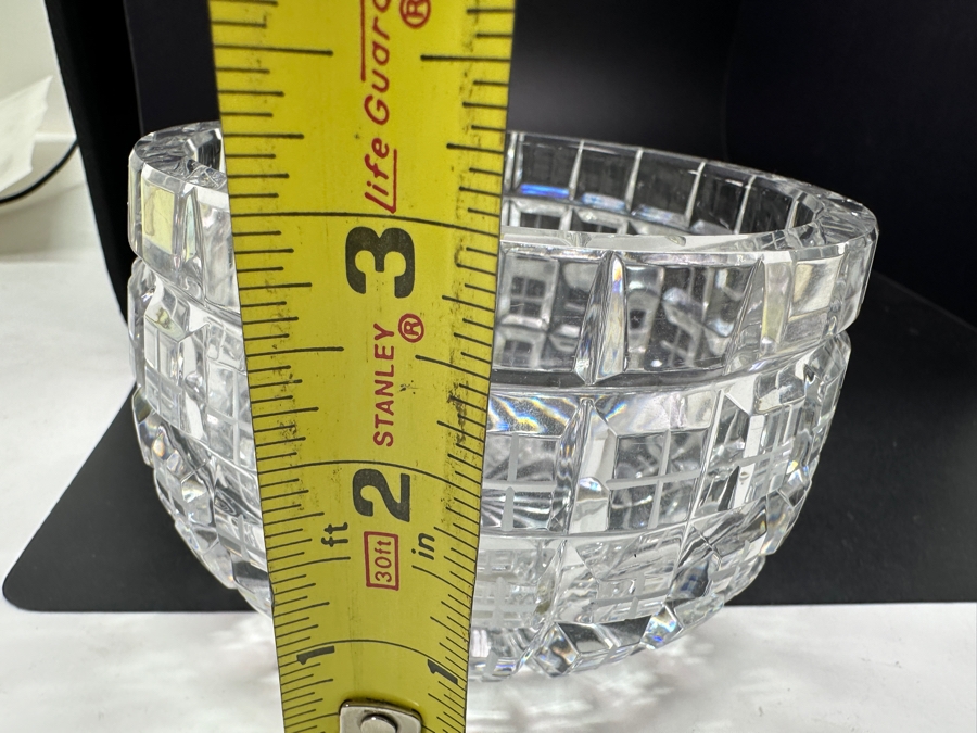Just Added - Vintage 4.25' Crystal Bowl [Photo 5]