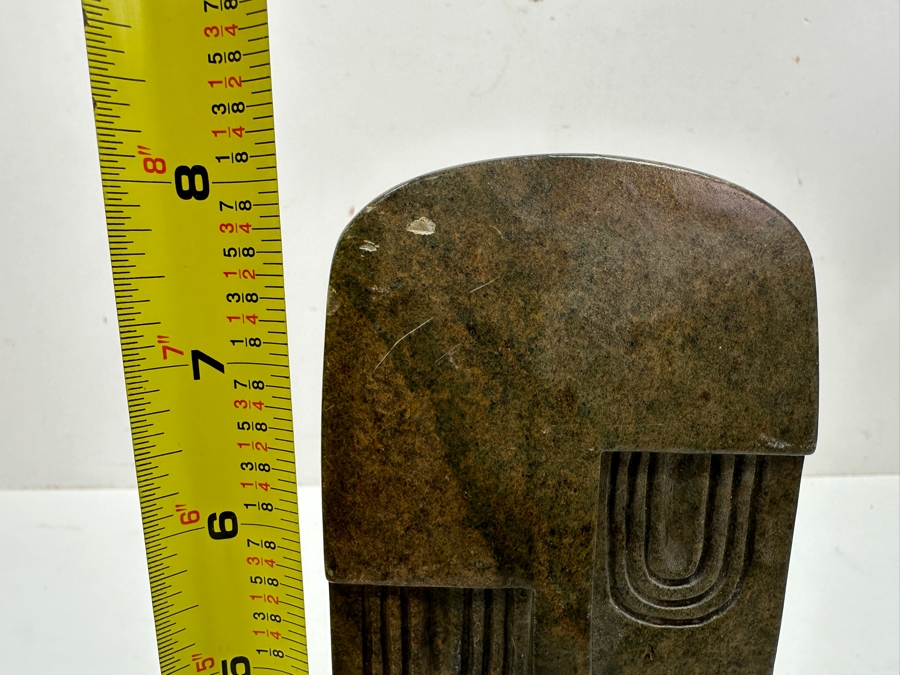 Just Added - Carved African Shona Stone Sculpture 8'H [Photo 4]