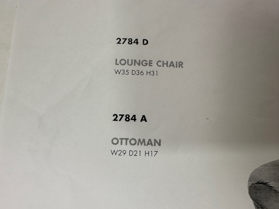 Just Added - Directional Lounge Chair 35W X 36D X 31H [Photo 7]