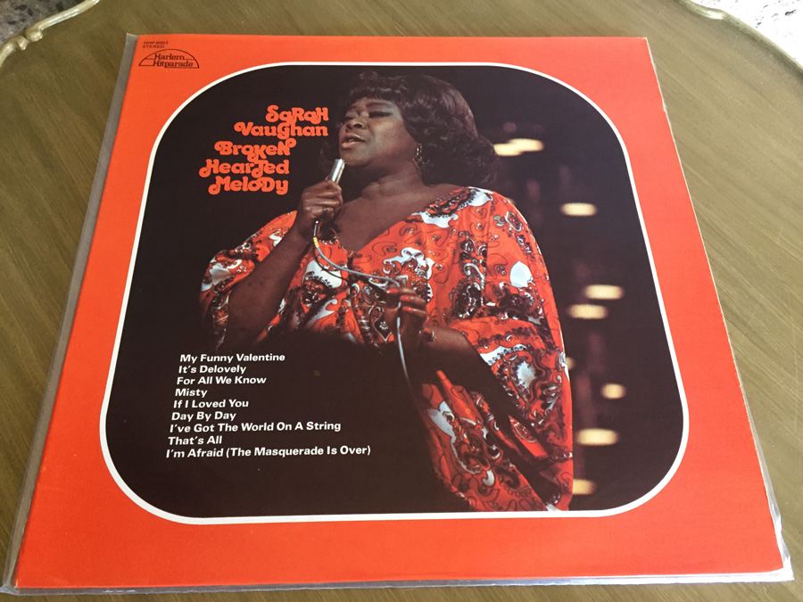 Sarah Vaughan ‎- Broken Hearted Melody - Harlem Hitparade ‎- HHP-8003 [Photo 1]