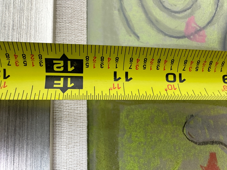 Just Added - Caroline Howe Morse (1934-2025, American) Original 'Interpretive Realism' Pastel Painting Titled 'Behind The Door' Signed Verso - Her Artwork Is Featured At The La Jolla Community Center Through The La Jolla Art Association 12 X 16 [Photo 8]