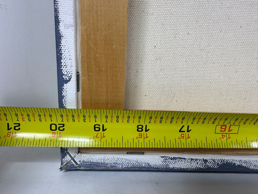 Just Added - Caroline Howe Morse (1934-2025, American) Original 'Interpretive Realism' Oil Painting On Canvas Titled 'Tool (Power Saw)' Signed Verso - Her Artwork Is Featured At The La Jolla Community Center Through The La Jolla Art Association 20' X 16' [Photo 9]