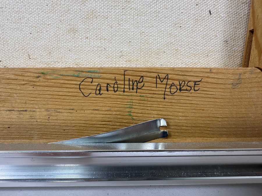 Just Added - Caroline Howe Morse (1934-2025, American) Original 'Interpretive Realism' Oil Painting On Canvas Titled 'Littlefield AZ' Signed Lower Right - Her Artwork Is Featured At The La Jolla Community Center / The La Jolla Art Association 16 X 20
 [Photo 6]