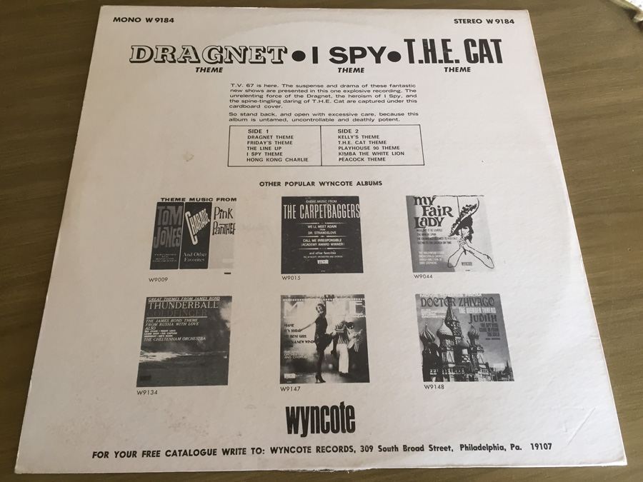 T.V. '67 - Wyncote ‎- W 9184 [Photo 2]