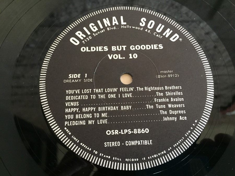 Oldies But Goodies, Vol. 10 - Original Sound ‎- OSR-L-8860 [Photo 4]