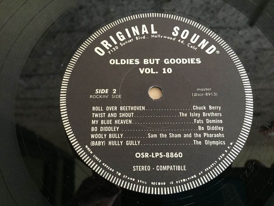 Oldies But Goodies, Vol. 10 - Original Sound ‎- OSR-L-8860 [Photo 6]