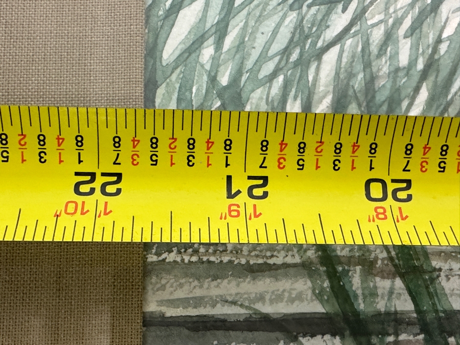 Just Added - Mike Dantes (20th Century, Australian) Original Watercolor Painting On Paper Signed Lower Right 21.5' X 15' Framed 29' X 22' [Photo 11]