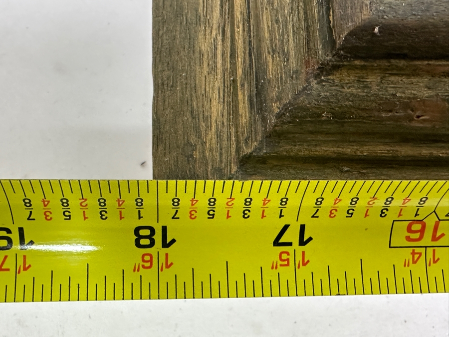 Just Added - Mike Dantes (20th Century, Australian) Original Watercolor Painting On Paper Signed Lower Left 10.5' X 15' Framed 18' X 22' [Photo 9]