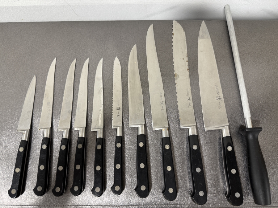 Just Added - J.A. Henkels 11 Piece Knife Set with Block [Photo 3]