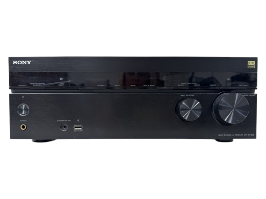 Just Added - Sony STR-DN1080 Multi Channel AV Receiver High Resolution Audio With Bluetooth / Wi-Fi Includes Remote And Manuals 