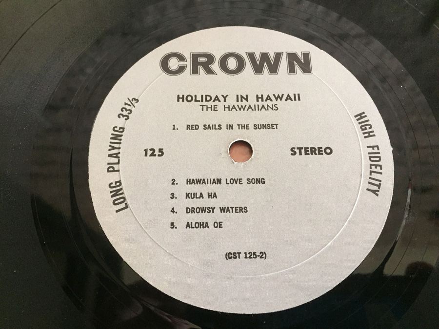 Hawaiians, The ‎- Holiday In Hawaii - Crown Records - CST 125 [Photo 6]