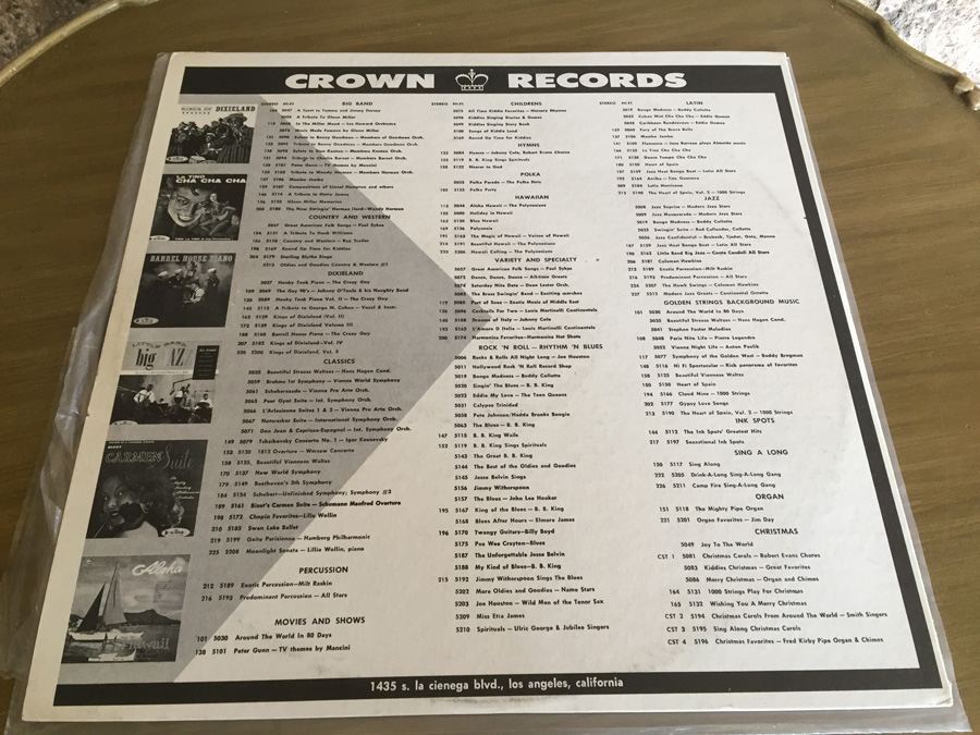 Hawaiians, The ‎- Holiday In Hawaii - Crown Records - CST 125 [Photo 2]