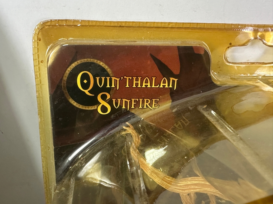 New World Of Warcraft Quin'thalan Sunfire Action Figure And First Edition Hardcover Book World Of Warcraft The Burning Crusade Atlas 2008 [Photo 5]