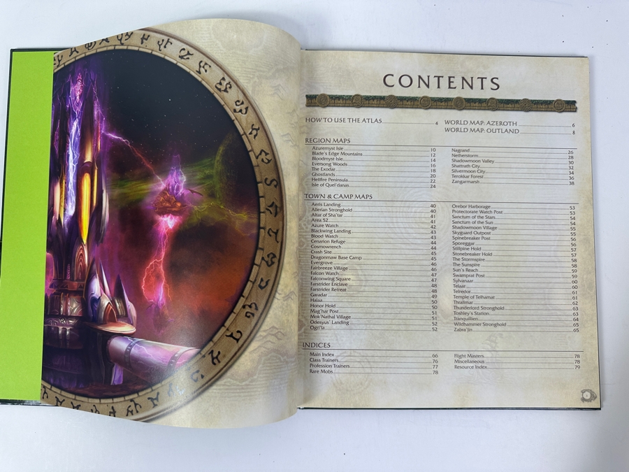 New World Of Warcraft Quin'thalan Sunfire Action Figure And First Edition Hardcover Book World Of Warcraft The Burning Crusade Atlas 2008 [Photo 10]