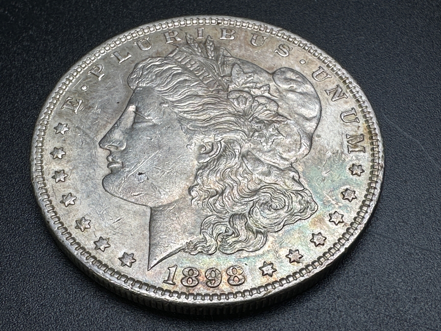 1898 Morgan Silver Dollar [Photo 2]