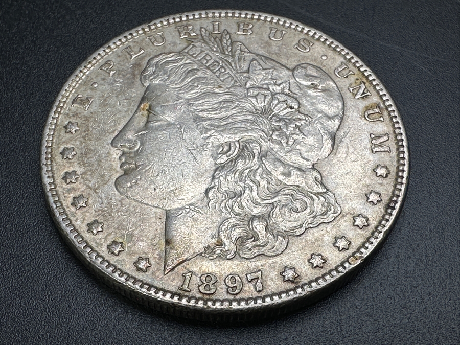 1897 Morgan Silver Dollar [Photo 2]
