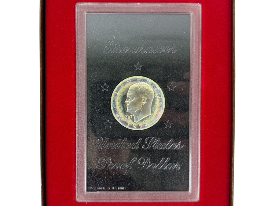 1974 S Eisenhower United States Proof Silver Dollar