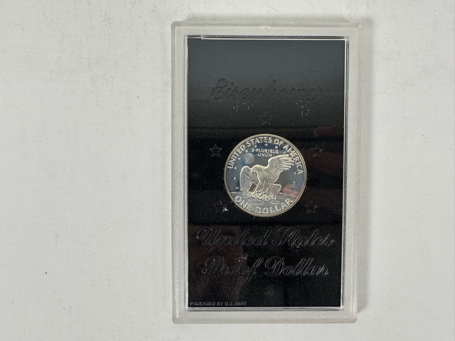 1971 S Eisenhower United States Proof Silver Dollar [Photo 6]