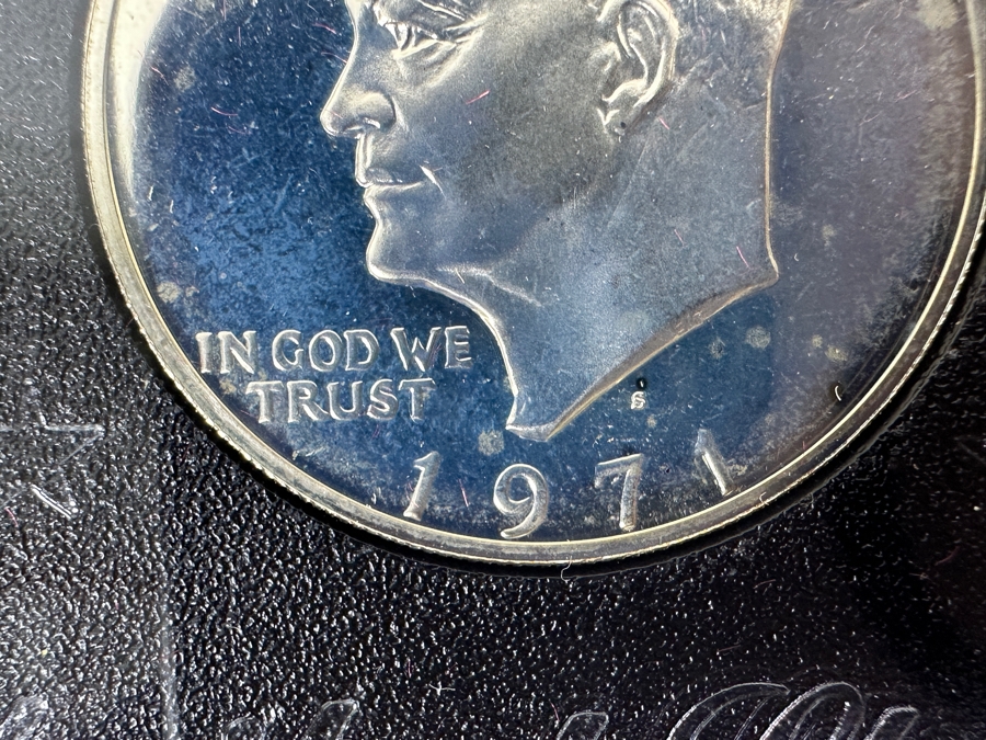 1971 S Eisenhower United States Proof Silver Dollar [Photo 5]