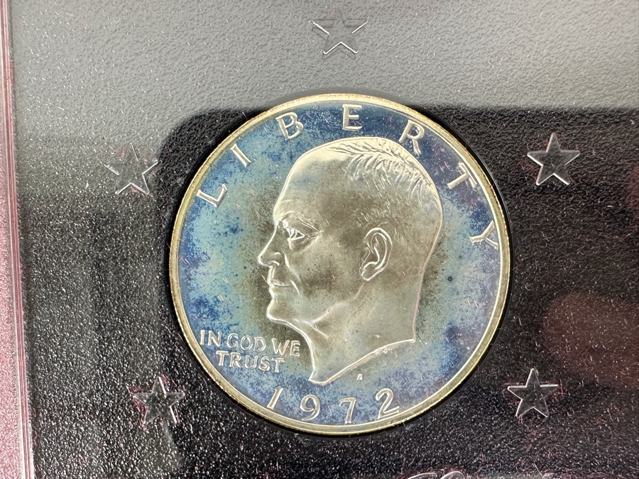 1972 S Eisenhower United States Proof Silver Dollar [Photo 3]