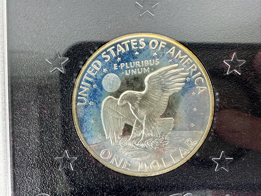 1972 S Eisenhower United States Proof Silver Dollar [Photo 7]