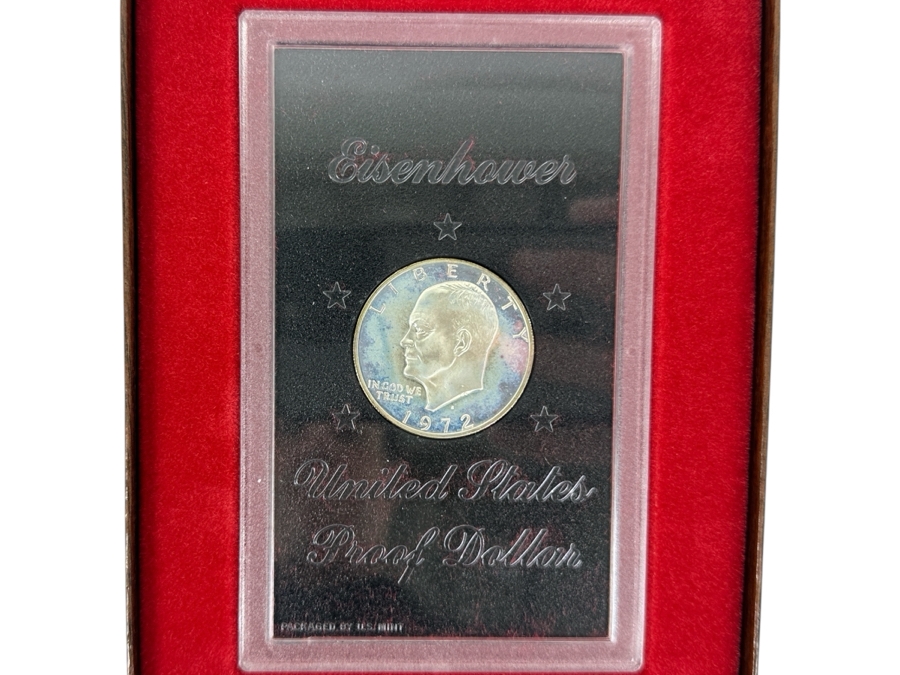 1972 S Eisenhower United States Proof Silver Dollar