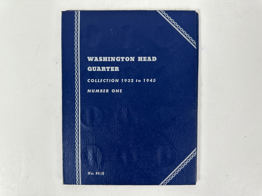 Silver Washington Head Quarter Collection From 1934 To 1945 - Missing 4 Quarters - 33 Quarters Total - See Photos For Details [Photo 16]