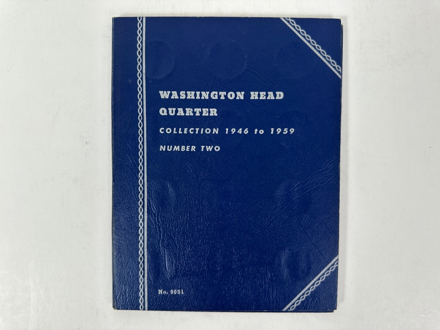 Silver Washington Head Quarter Collection From 1946 To 1959 - Missing 1 Quarter - 35 Quarters Total - See Photos For Details [Photo 14]