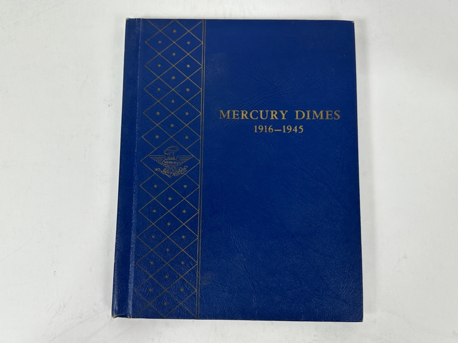 Silver Winged Liberty Head Mercury Dimes Collection From 1916-1945 - 74 Total Dimes - See Photos For Details [Photo 24]