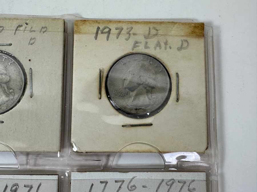 Coin Collection Featuring Silver Washington Quarters And Bicentennial Quarters - 20 Coins Total - See Photos For Details [Photo 5]