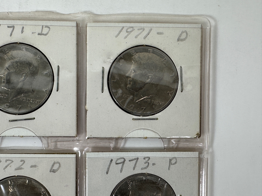 Coin Collection Featuring Kennedy Half Dollars And Washington Quarters - 17 Coins Total - See Photos For Details [Photo 4]