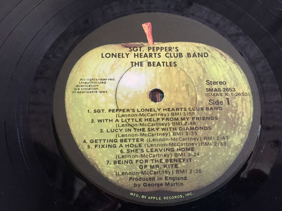 Beatles, The ‎- Sgt. Pepper's Lonely Hearts Club Band - Capitol Records ‎- SMAS 2653 [Photo 6]