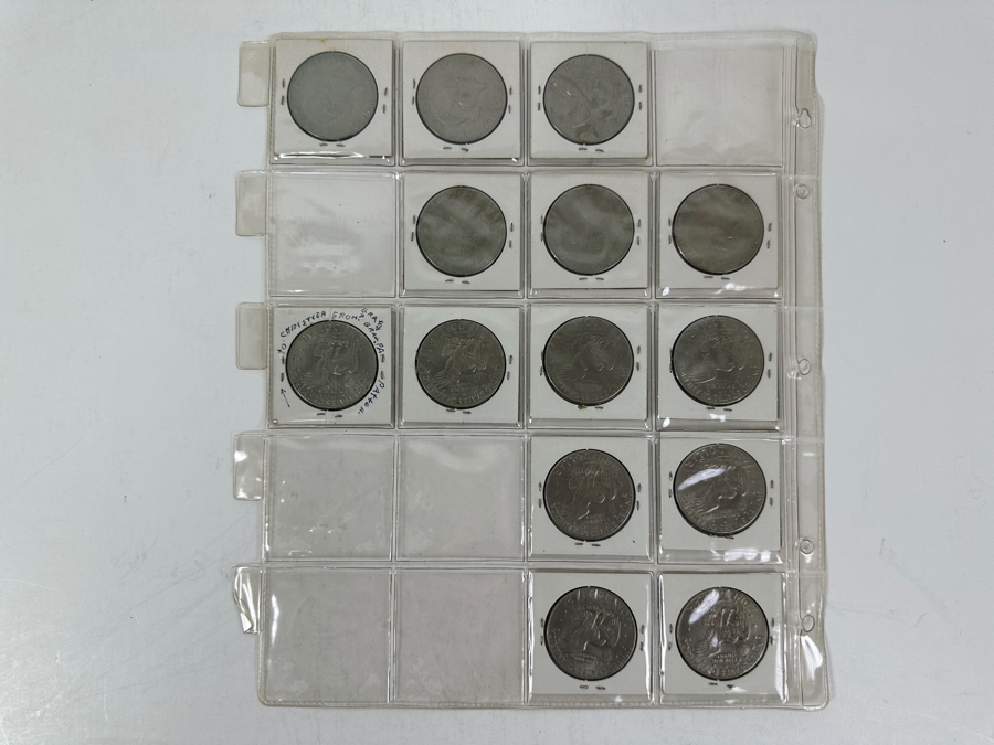 (14) Eisenhower Dollars Of Various Years From 1971-1978 - See Photos For Details [Photo 8]