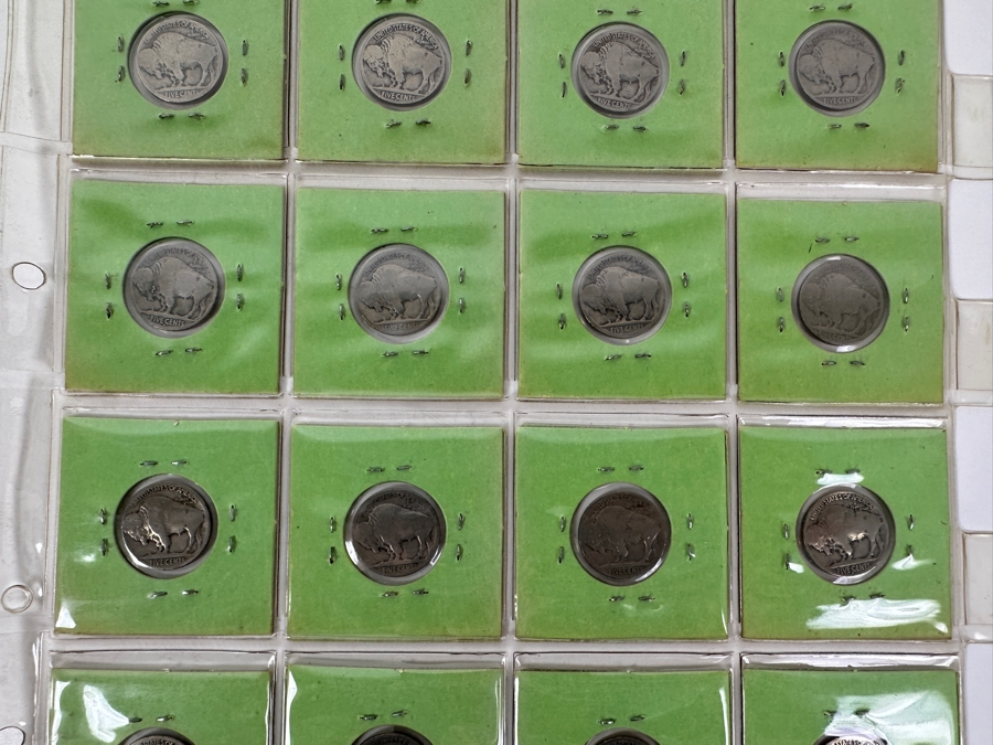(20) Buffalo Indian Head Nickel Coins Collection Featuring Some Nice Coins - See Photos For Years Including 1914-D, 1914-S, 1915-D, 1918-S, 1919-D, 1919-S And More - See Photos For Details [Photo 19]