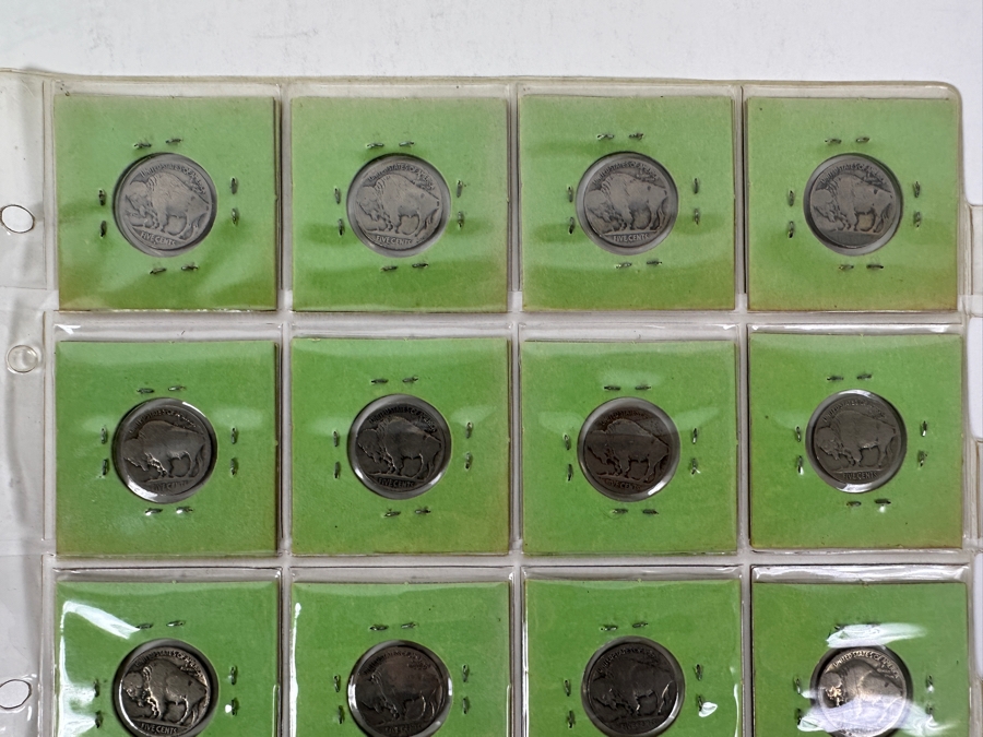 (20) Buffalo Indian Head Nickel Coins Collection Featuring Some Nice Coins - See Photos For Years Including 1914-D, 1914-S, 1915-D, 1918-S, 1919-D, 1919-S And More - See Photos For Details [Photo 18]